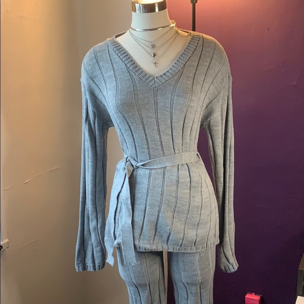 Grey Sweat suit